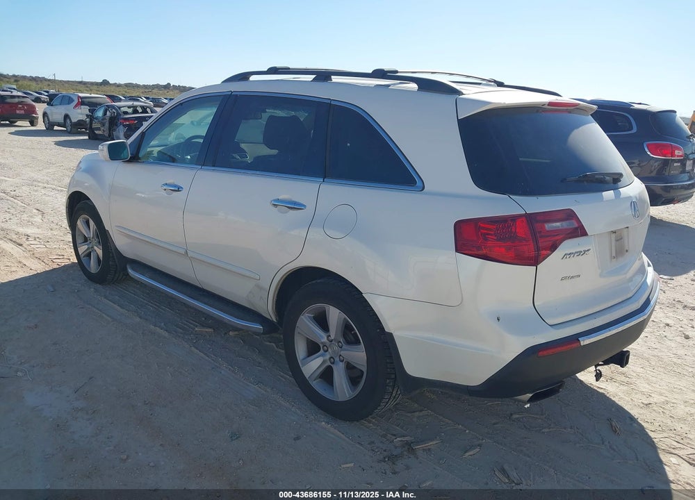2010 ACURA MDX TECHNOLOGY PACKAGE VIN: 2HNYD2H6XAH530995