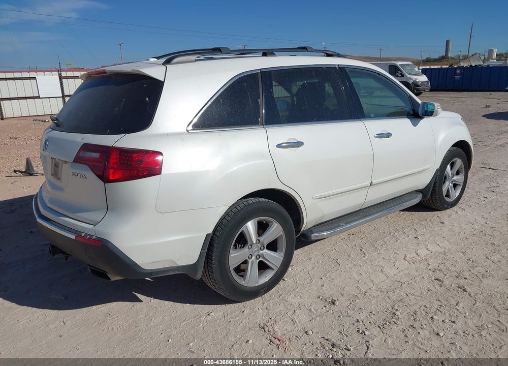 2010 ACURA MDX TECHNOLOGY PACKAGE VIN: 2HNYD2H6XAH530995
