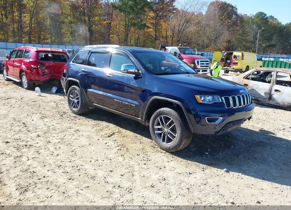 2017 JEEP GRAND CHEROKEE LIMITED 4X4 VIN: 1C4RJFBG4HC836504