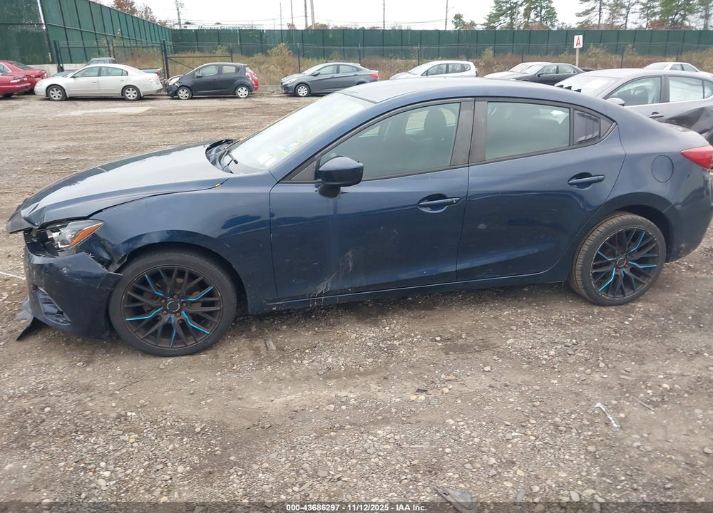 2015 MAZDA MAZDA3 VIN: 3MZBM1U73FM153002