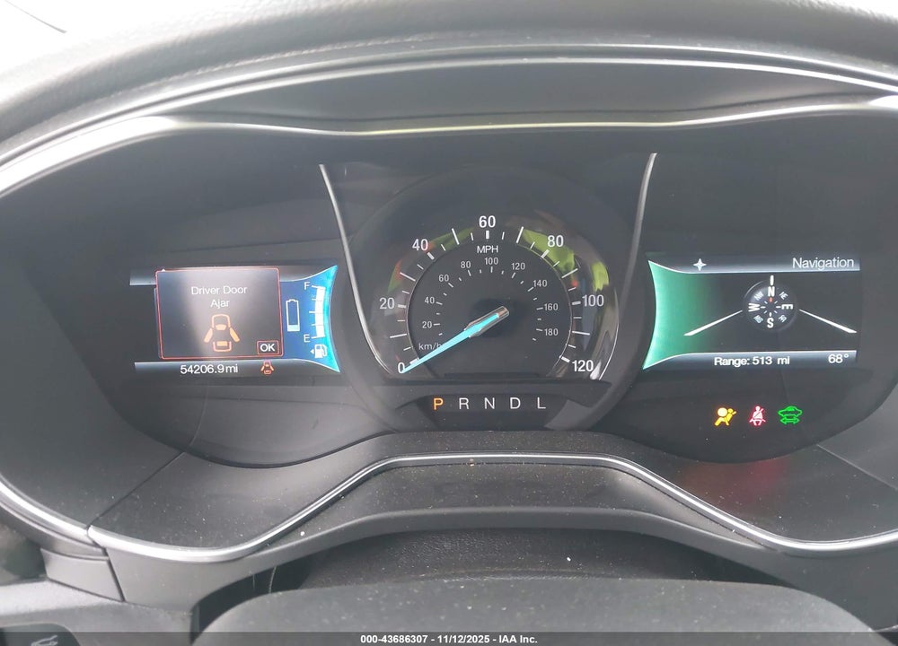 2017 FORD FUSION ENERGI TITANIUM VIN: 3FA6P0SU4HR284353