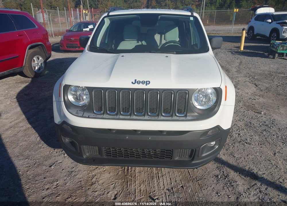 2018 JEEP RENEGADE LATITUDE FWD VIN: ZACCJABH2JPH64317