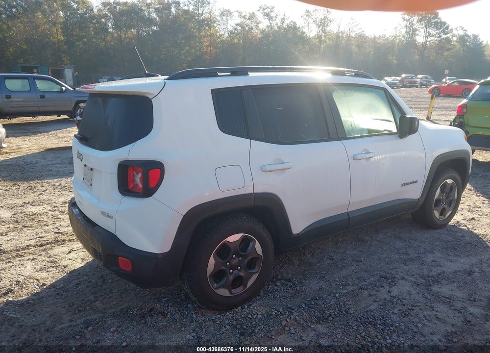 2018 JEEP RENEGADE LATITUDE FWD VIN: ZACCJABH2JPH64317