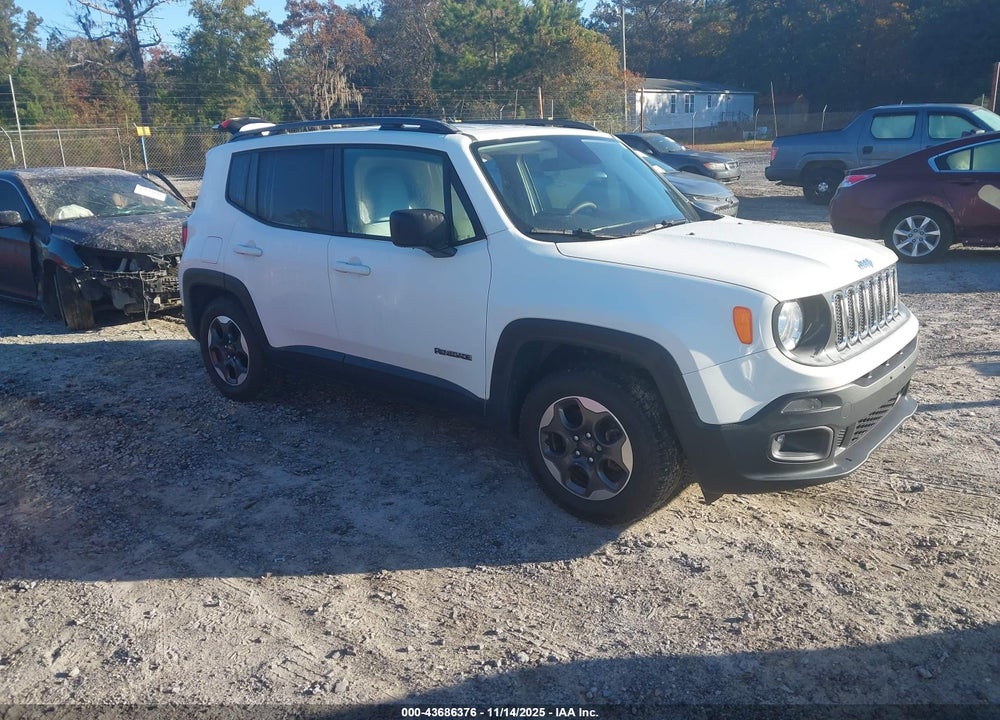 2018 JEEP RENEGADE LATITUDE FWD VIN: ZACCJABH2JPH64317