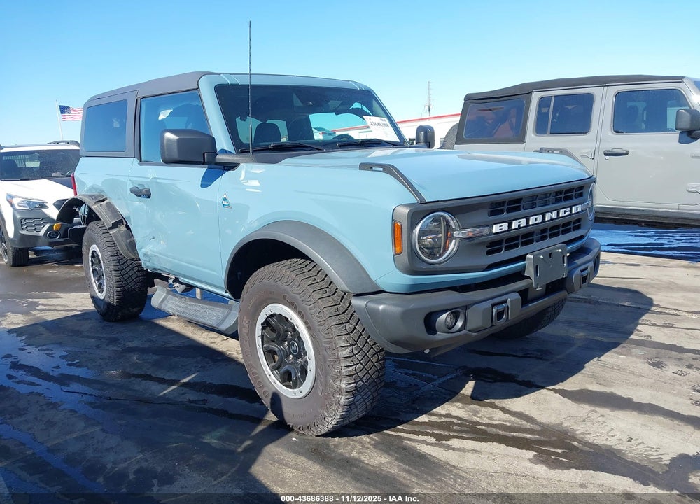 2023 FORD BRONCO BLACK DIAMOND VIN: 1FMDE5CH3PLB49797