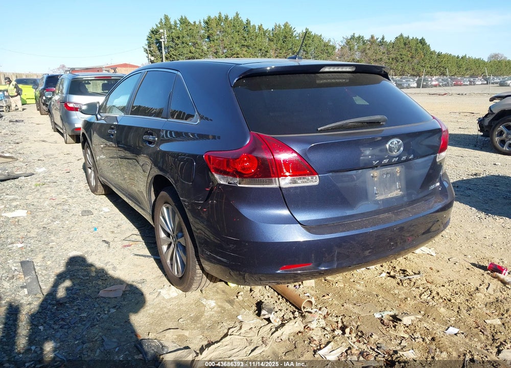 2015 TOYOTA VENZA XLE VIN: 4T3BA3BB1FU067362