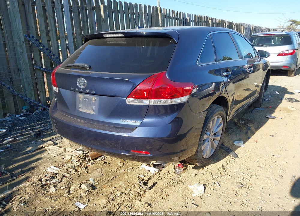 2015 TOYOTA VENZA XLE VIN: 4T3BA3BB1FU067362