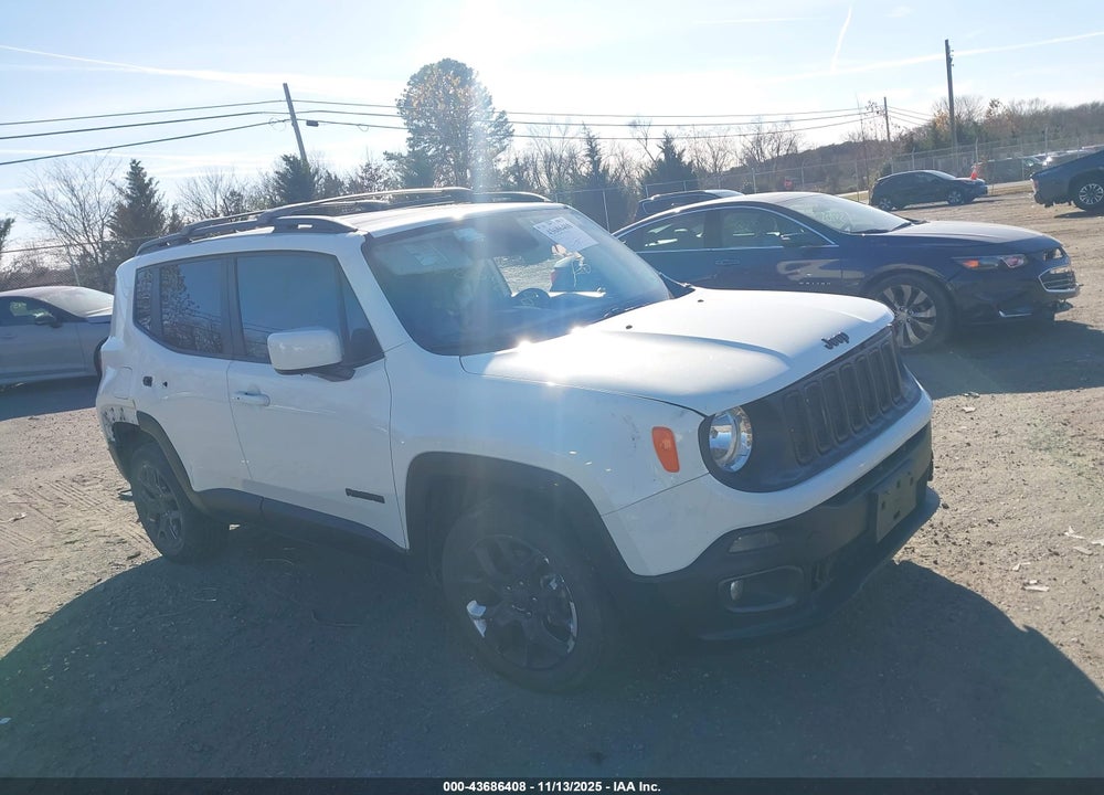 2018 JEEP RENEGADE LATITUDE 4X4 VIN: ZACCJBBB3JPH42201