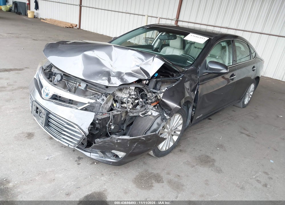 2013 TOYOTA AVALON HYBRID XLE PREMIUM VIN: 4T1BD1EB9DU007133