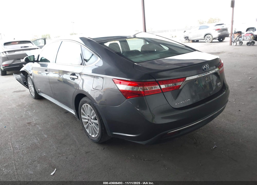 2013 TOYOTA AVALON HYBRID XLE PREMIUM VIN: 4T1BD1EB9DU007133