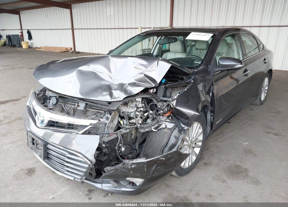 2013 TOYOTA AVALON HYBRID XLE PREMIUM VIN: 4T1BD1EB9DU007133