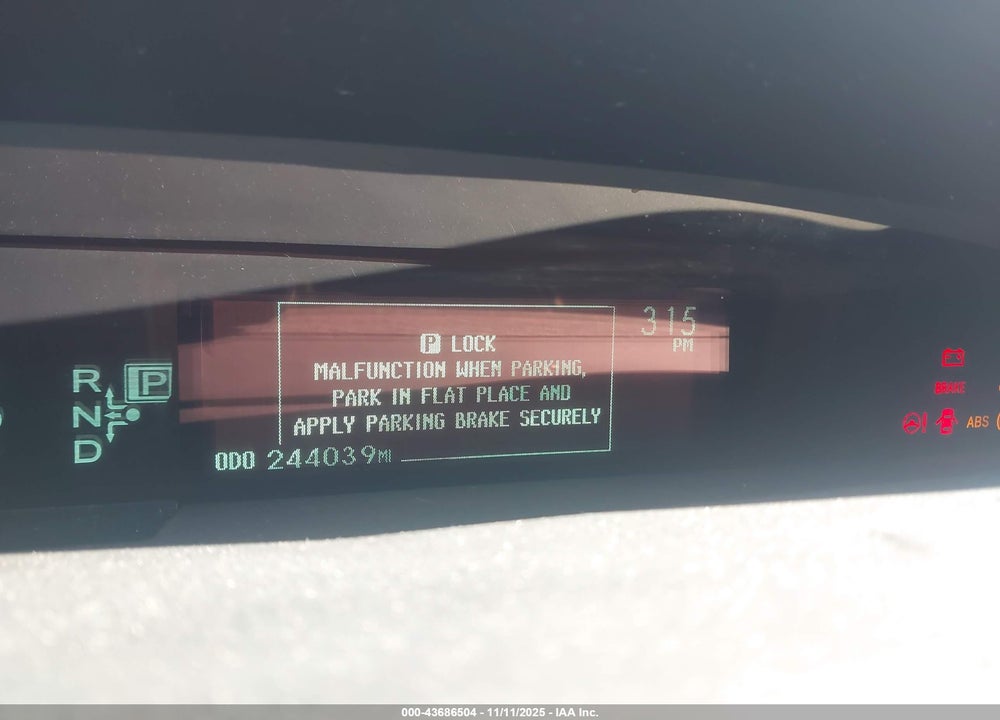 2010 TOYOTA PRIUS III VIN: JTDKN3DU9A0053080