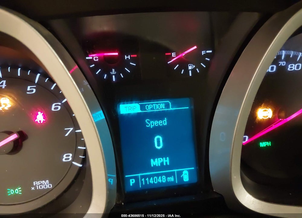 2014 CHEVROLET EQUINOX 1LT VIN: 2GNFLBE37E6221407