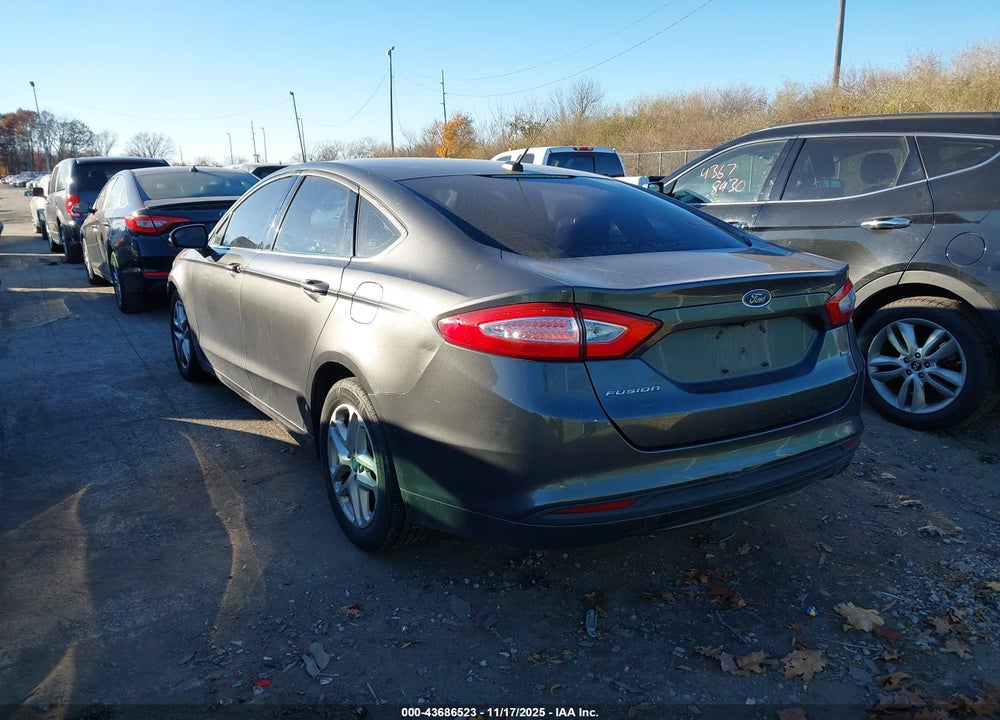 2016 FORD FUSION SE VIN: 3FA6P0H79GR219322