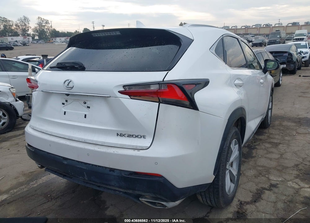 2017 LEXUS NX 200T VIN: JTJYARBZ0H2072622