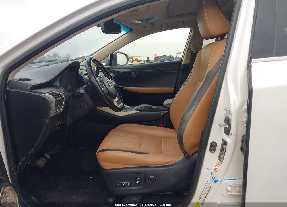 2017 LEXUS NX 200T VIN: JTJYARBZ0H2072622