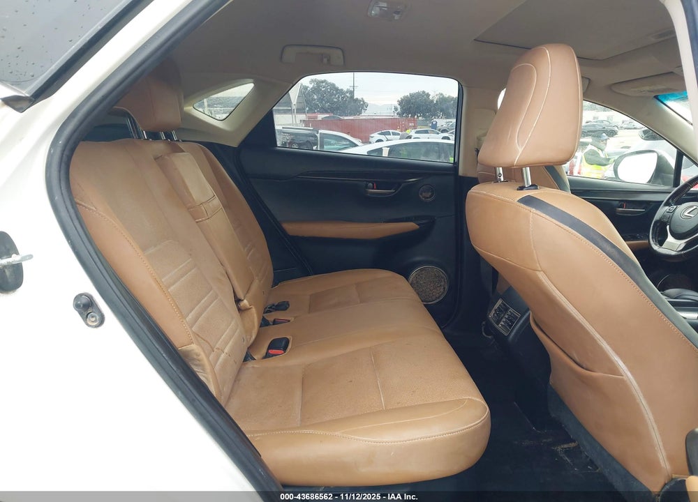 2017 LEXUS NX 200T VIN: JTJYARBZ0H2072622