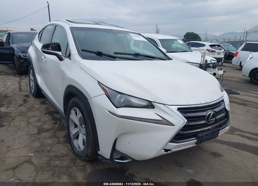 2017 LEXUS NX 200T VIN: JTJYARBZ0H2072622