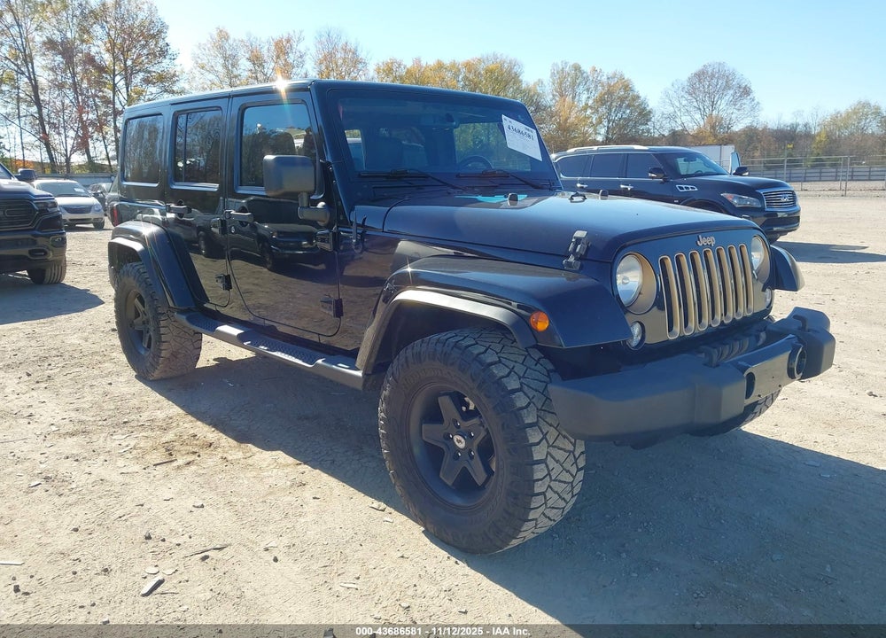 2014 JEEP WRANGLER UNLIMITED DRAGON EDITION VIN: 1C4BJWEG2EL185446