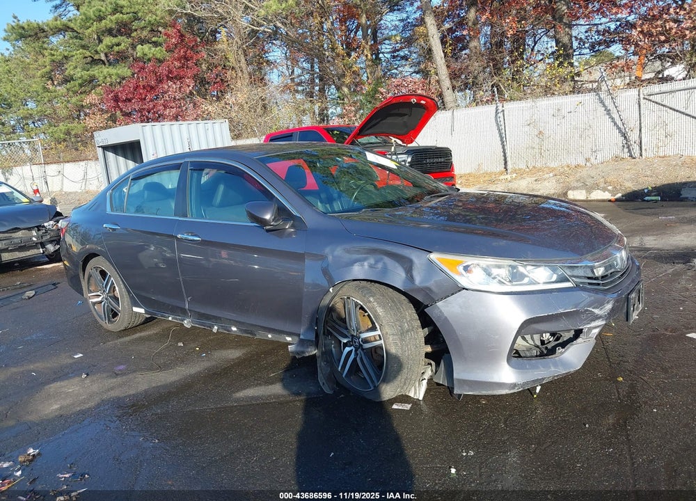 2016 HONDA ACCORD SPORT VIN: 1HGCR2F59GA192025