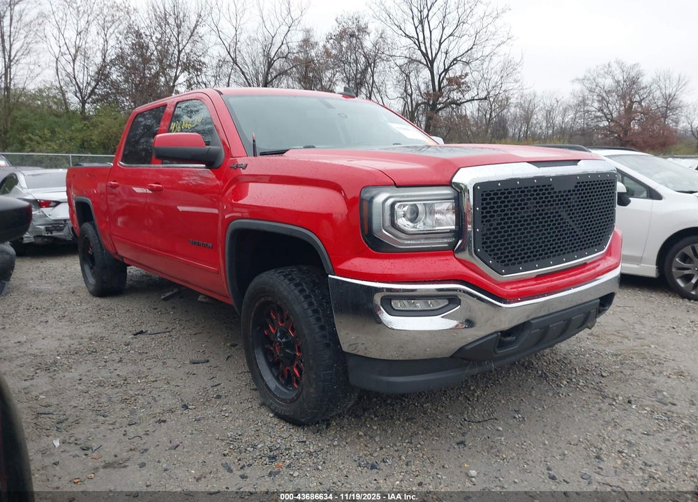 2016 GMC SIERRA 1500 SLE VIN: 3GTU2MEH7GG119946