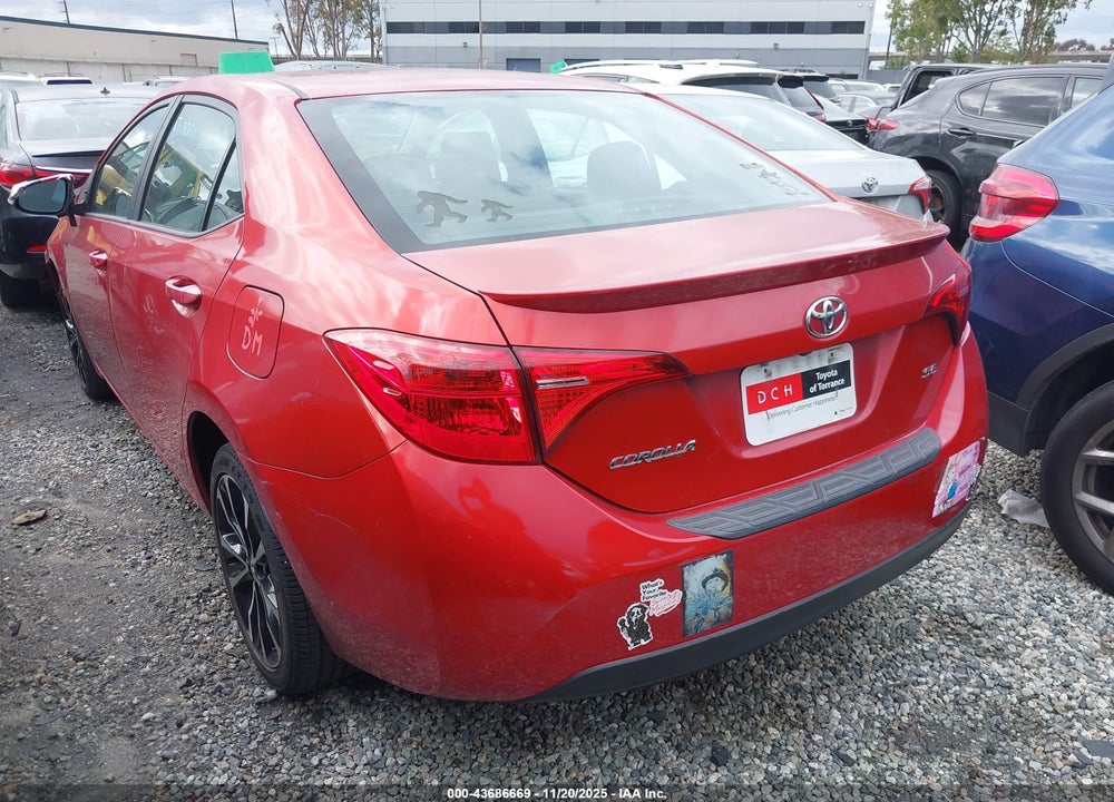 2018 TOYOTA COROLLA SE VIN: 5YFBURHE1JP803828