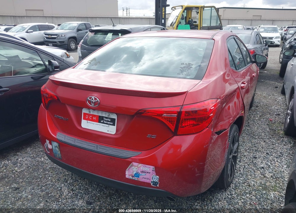2018 TOYOTA COROLLA SE VIN: 5YFBURHE1JP803828