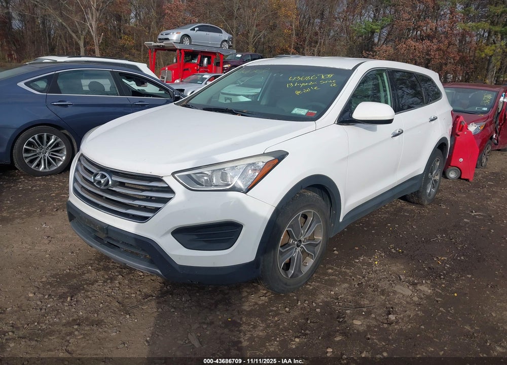 2013 HYUNDAI SANTA FE GLS VIN: KM8SMDHF8DU014137