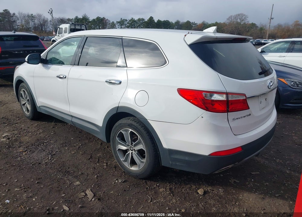 2013 HYUNDAI SANTA FE GLS VIN: KM8SMDHF8DU014137