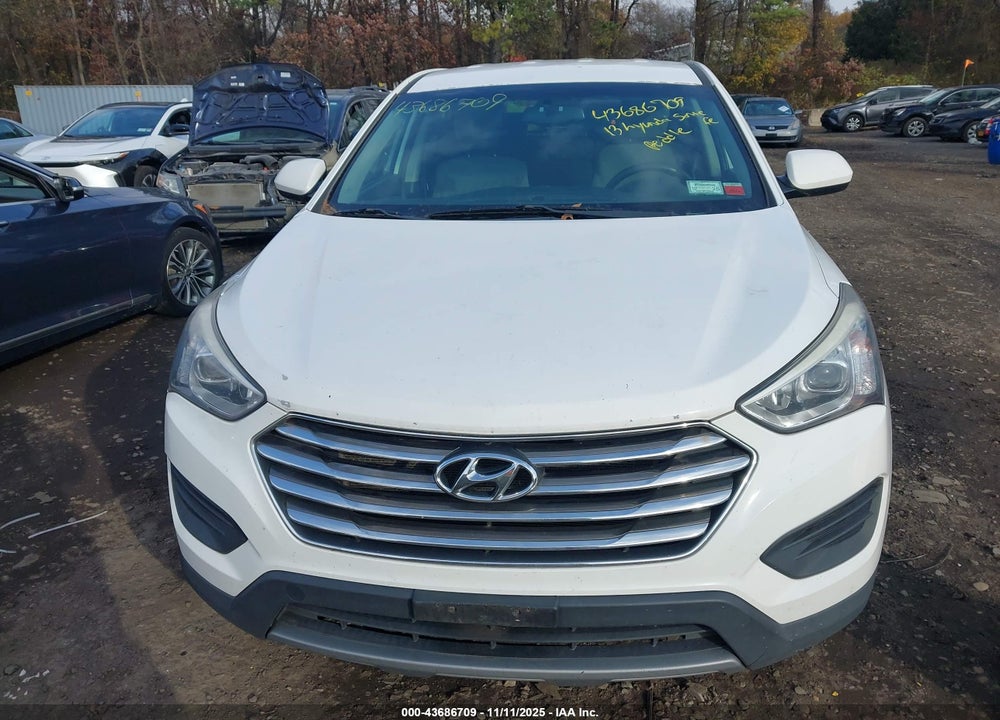 2013 HYUNDAI SANTA FE GLS VIN: KM8SMDHF8DU014137