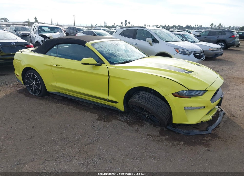 2021 FORD MUSTANG ECOBOOST PREMIUM VIN: 1FATP8UHXM5116294