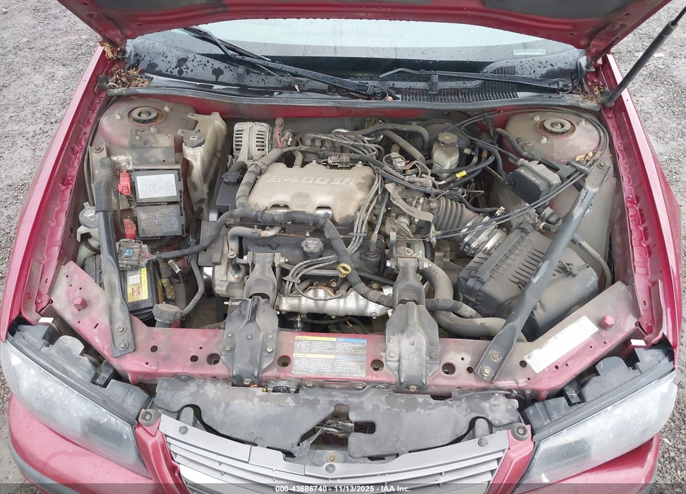2005 CHEVROLET IMPALA VIN: 2G1WF52E959369220