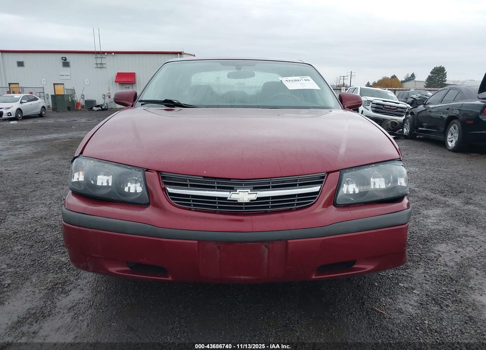 2005 CHEVROLET IMPALA VIN: 2G1WF52E959369220