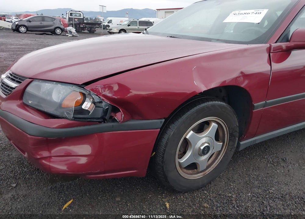 2005 CHEVROLET IMPALA VIN: 2G1WF52E959369220