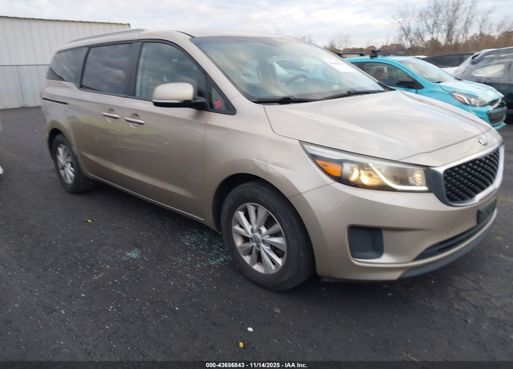 2015 KIA SEDONA LX VIN: KNDMB5C12F6037246