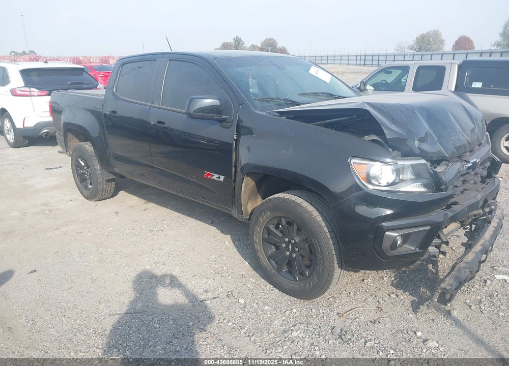 2021 CHEVROLET COLORADO 4WD  SHORT BOX Z71 VIN: 1GCGTDEN6M1275714