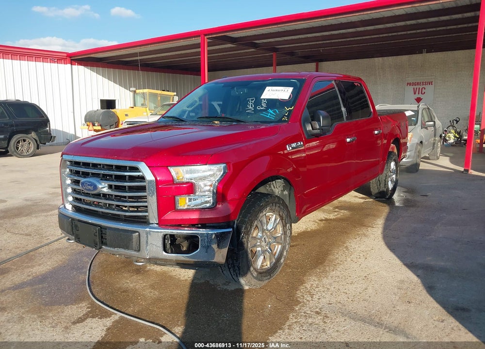 2015 FORD F-150 XLT VIN: 1FTEW1EF0FKE47853