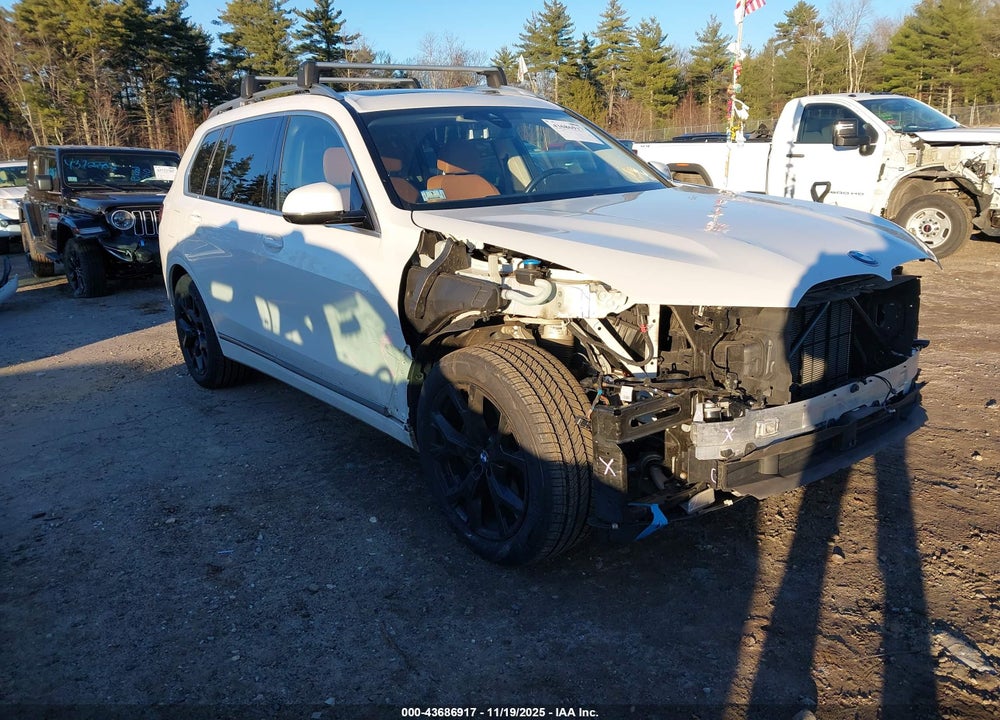 2022 BMW X7 XDRIVE40I VIN: 5UXCW2C02N9L06072