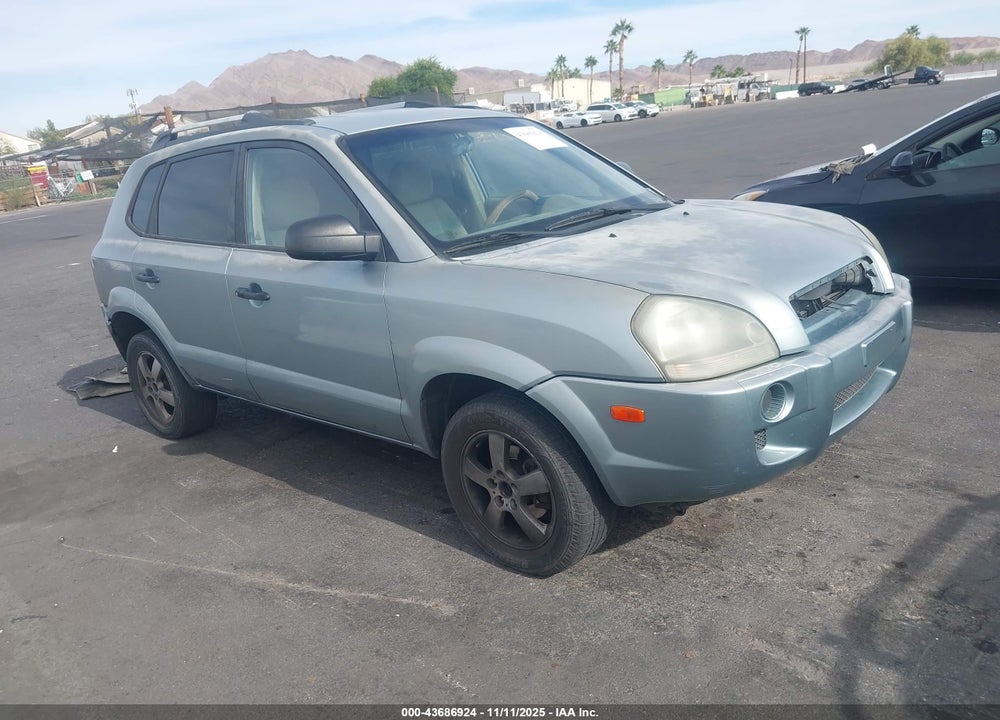 2007 HYUNDAI TUCSON GLS VIN: KM8JM12B57U497865