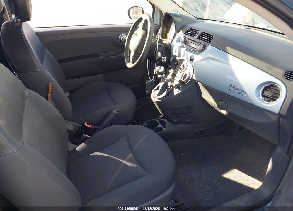 2013 FIAT 500 POP VIN: 3C3CFFAR9DT686192