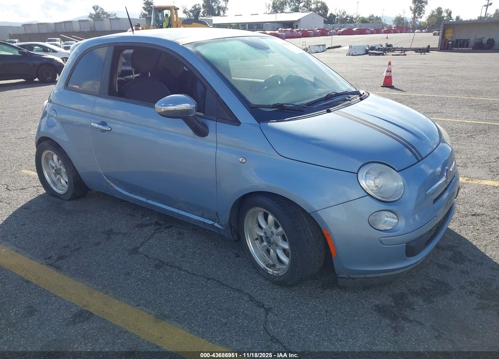 2013 FIAT 500 POP VIN: 3C3CFFAR9DT686192