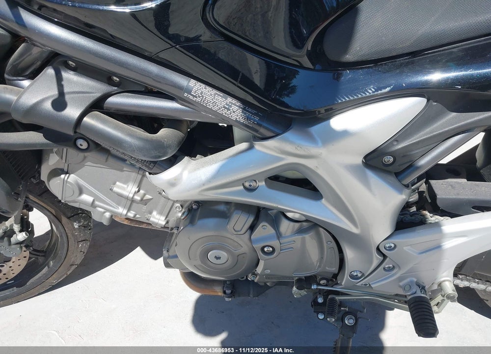 2009 SUZUKI SFV650 VIN: JS1VP55AX92101266