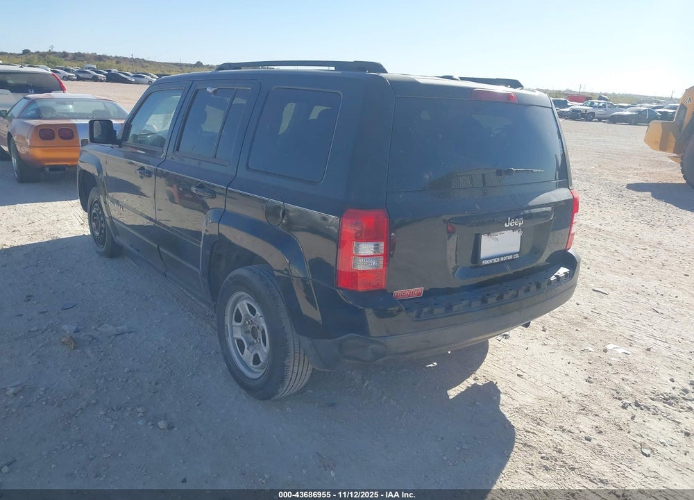 2016 JEEP PATRIOT SPORT VIN: 1C4NJPBA6GD670365