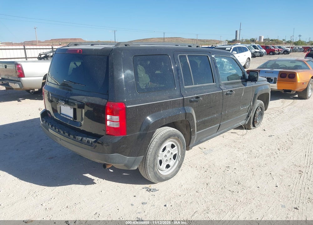 2016 JEEP PATRIOT SPORT VIN: 1C4NJPBA6GD670365