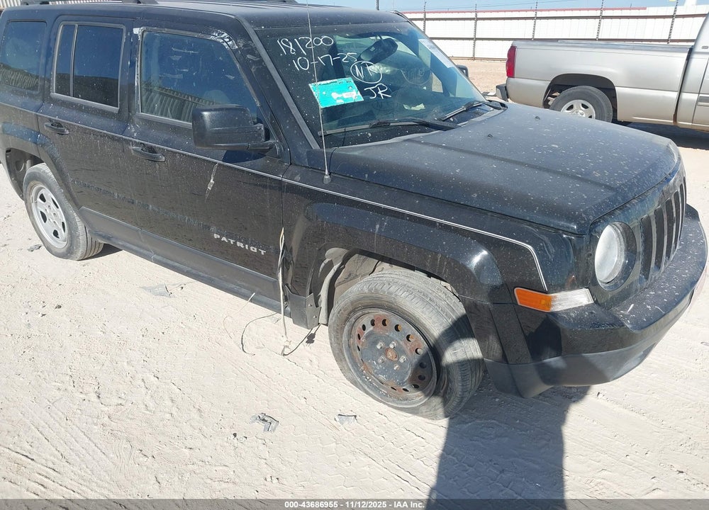 2016 JEEP PATRIOT SPORT VIN: 1C4NJPBA6GD670365