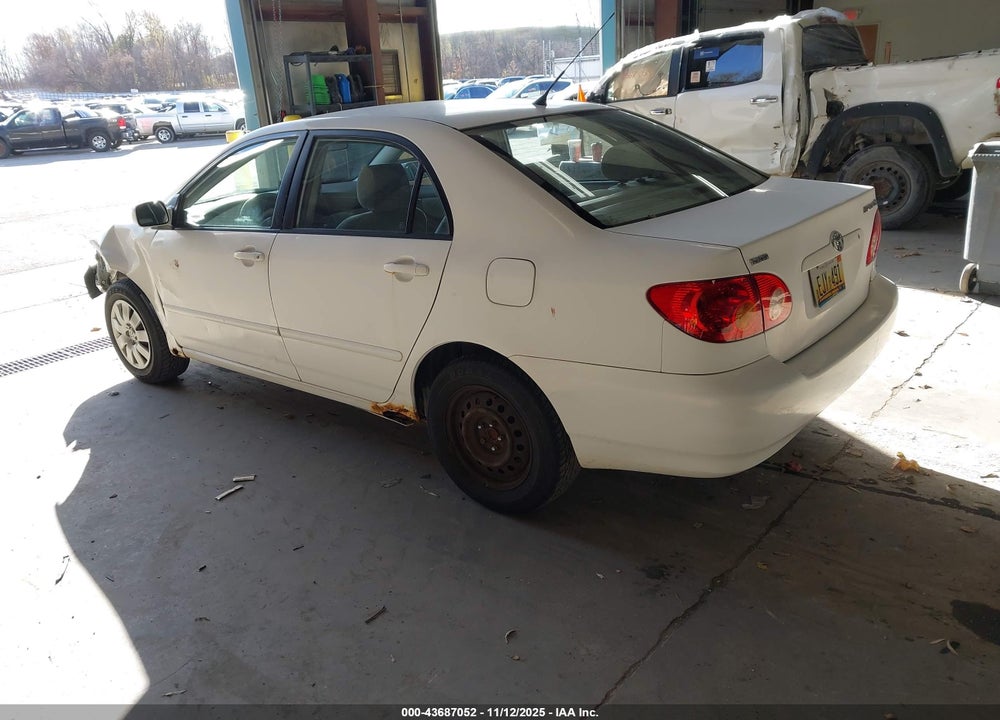 2003 TOYOTA COROLLA LE VIN: 2T1BR32E93C118938