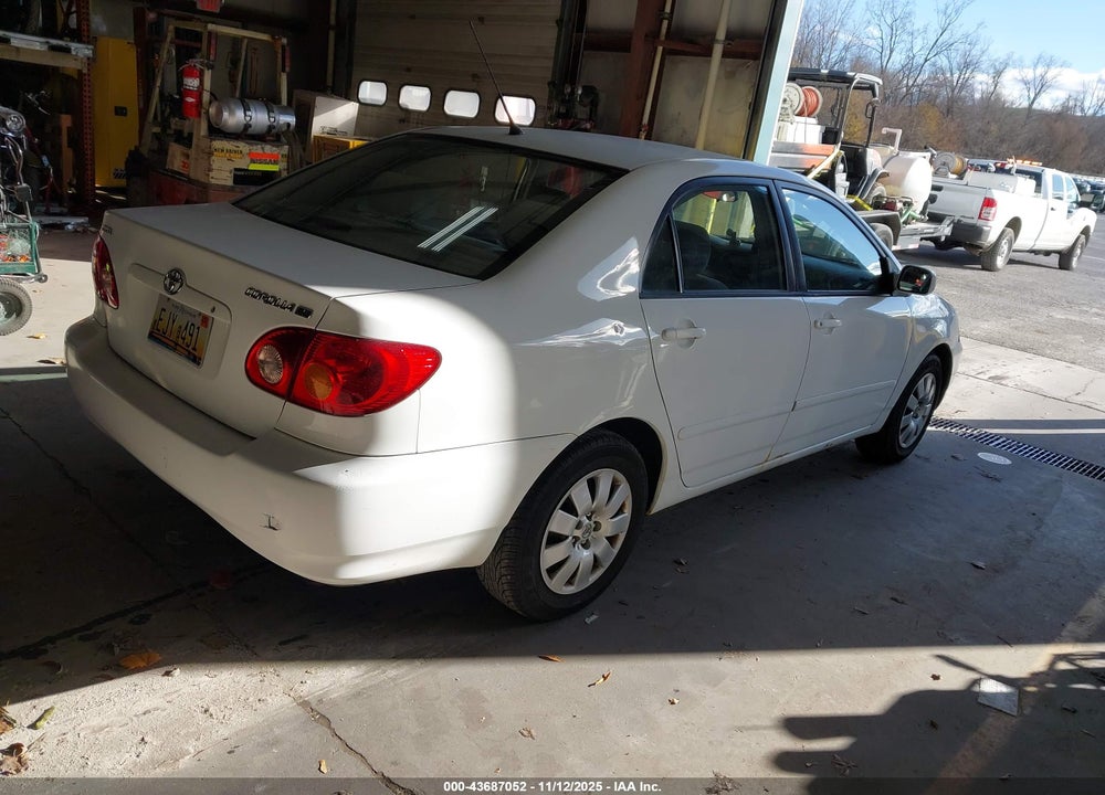 2003 TOYOTA COROLLA LE VIN: 2T1BR32E93C118938
