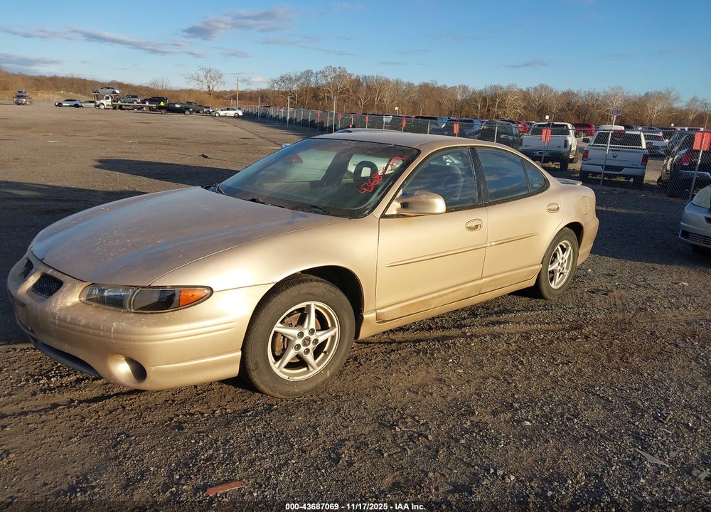 2000 PONTIAC GRAND PRIX GT VIN: 1G2WP52K7YF246560