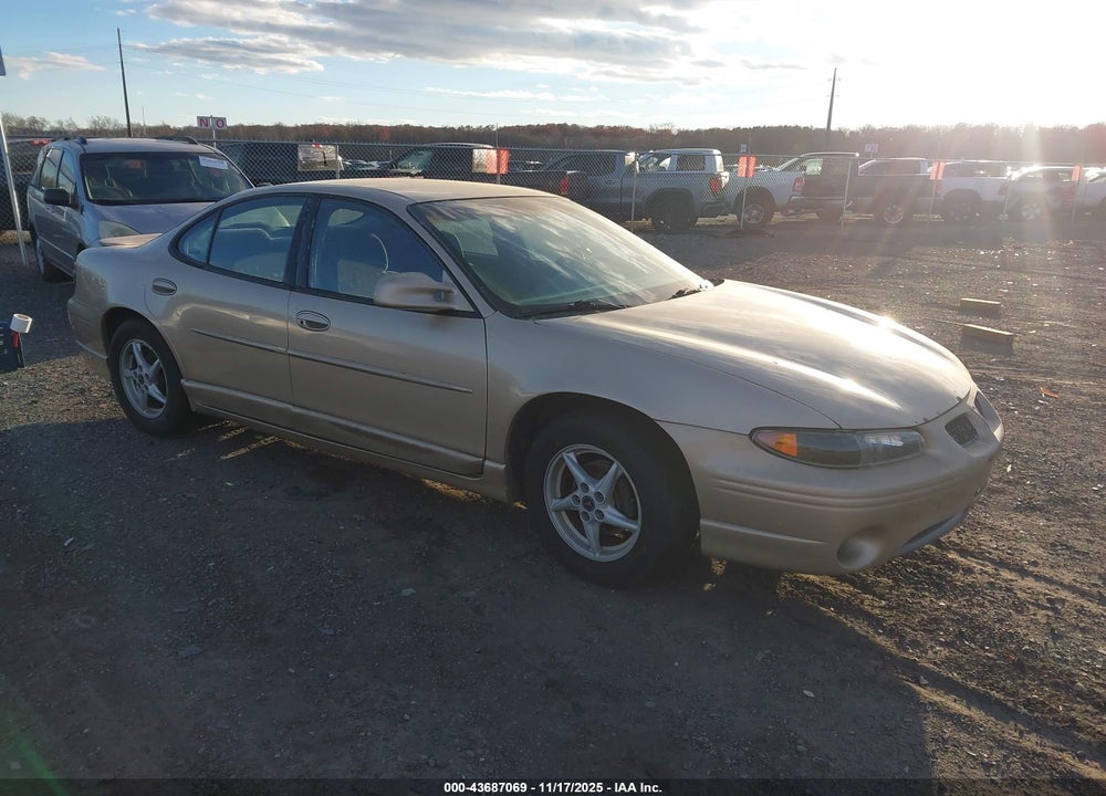 2000 PONTIAC GRAND PRIX GT VIN: 1G2WP52K7YF246560