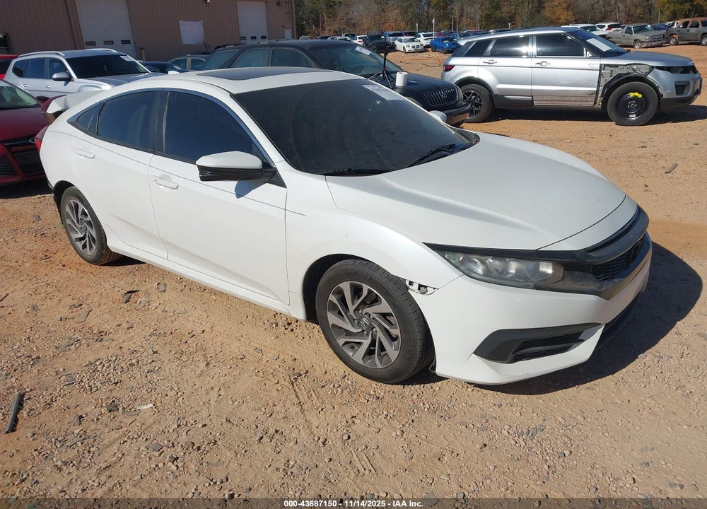 2017 HONDA CIVIC EX VIN: 19XFC2F78HE067000